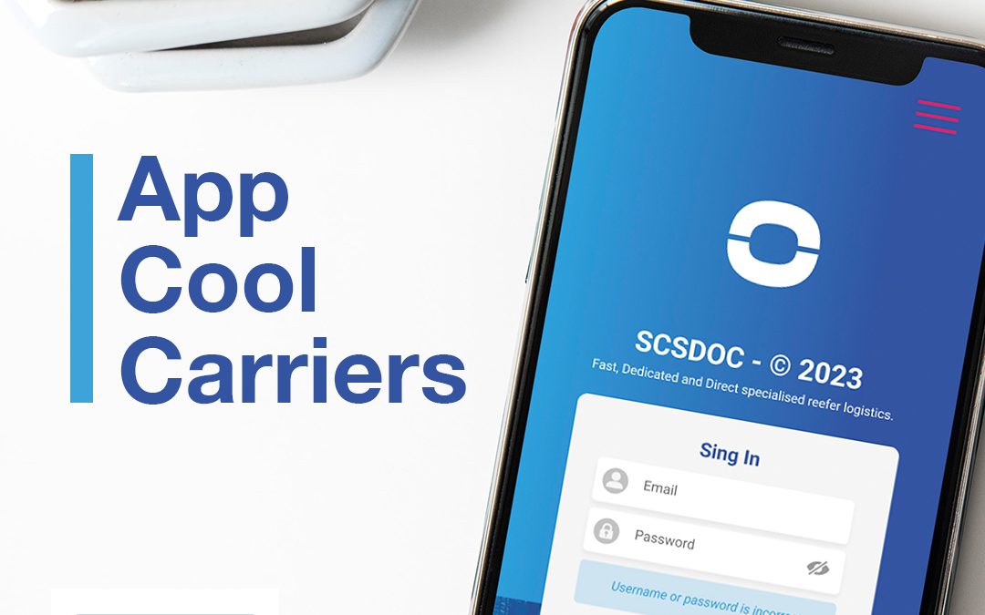 Cool Carriers innova a través de una nueva APP para facilitar la información a la industria hortofrutícola