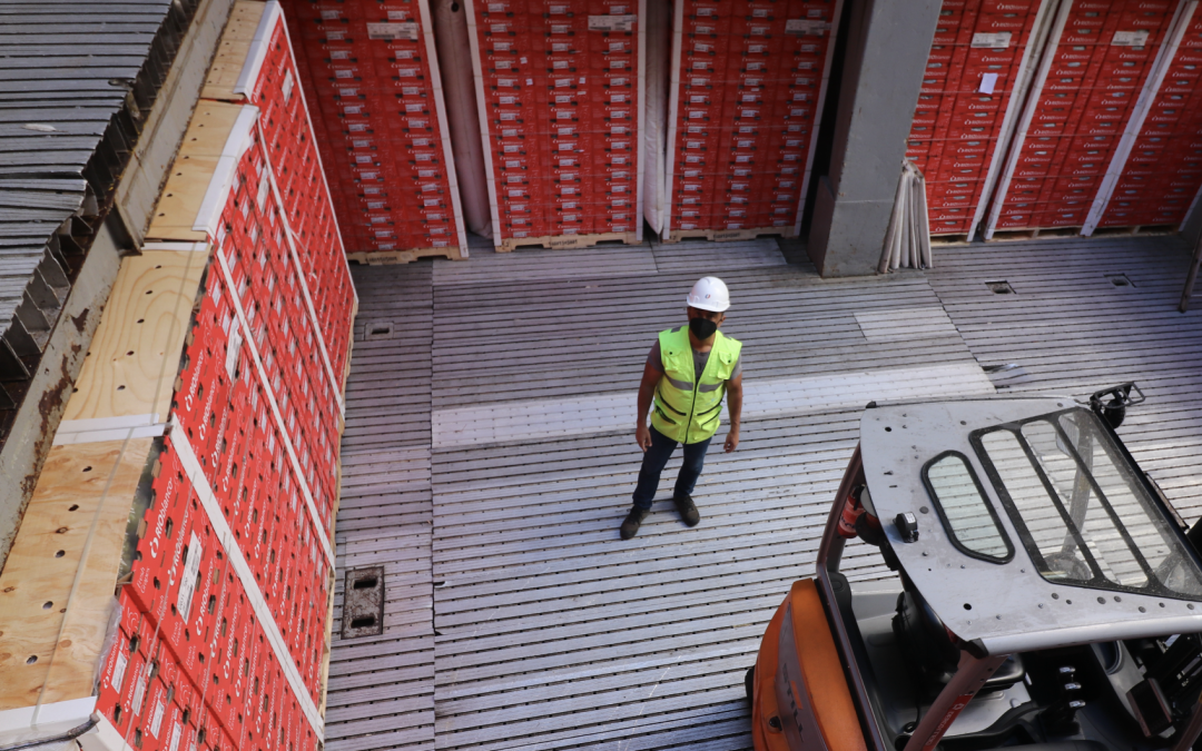 Requisitos para recepción de pallets en puerto