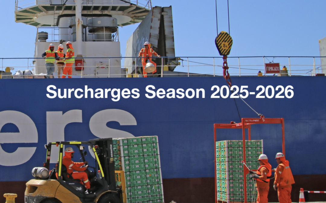 Surcharges Season 2025-2026