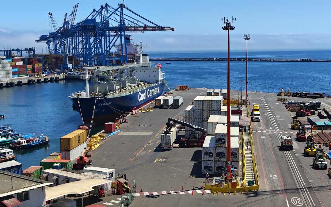 Cool Carriers y TPV consolidan una temporada récord con más de 143 mil pallets movilizados en Valparaíso hasta ahora